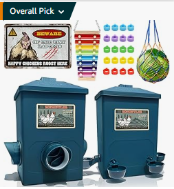 chicken Feeder & waterer