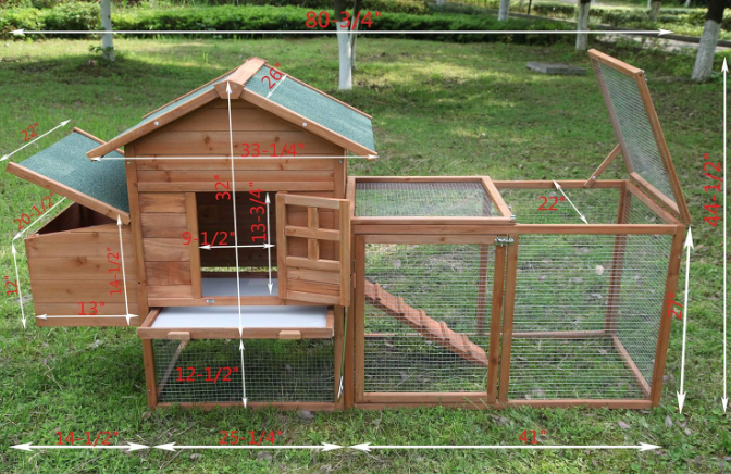 Wooden Chicken Coops Cages 