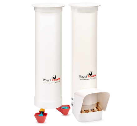 Royal Rooster Chicken Feeder and Waterer Set