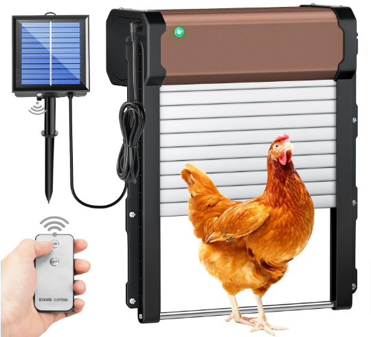 Tinpok Automatic Chicken House Door Opener/Closer 