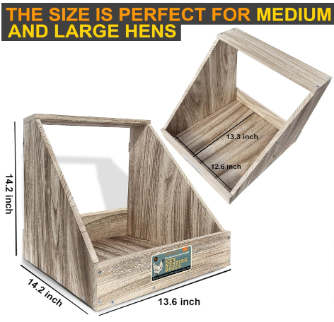 APRICOCK Single Compartment Hens Nesting Box